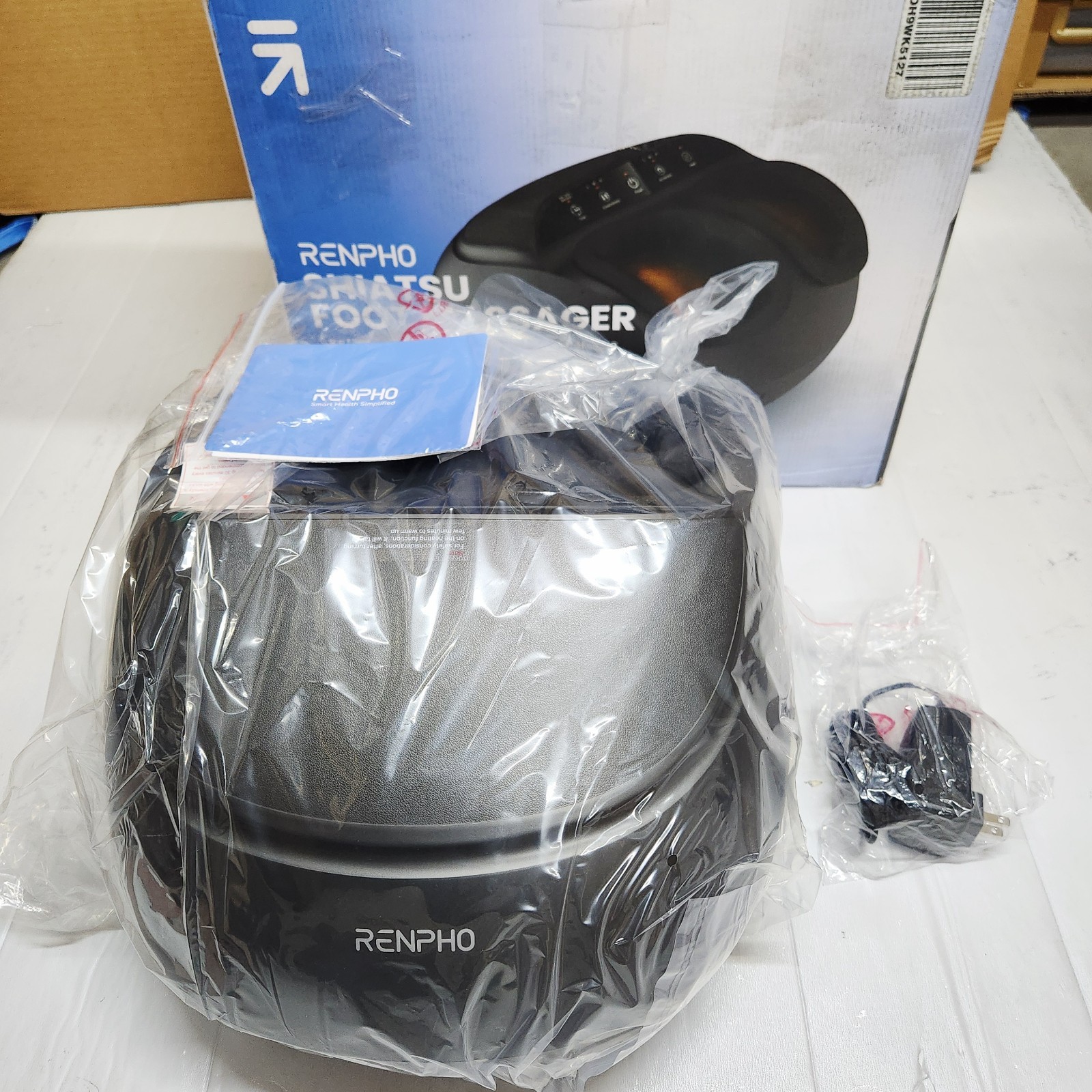 RENPHO Shiatsu Full Foot Massager Machine, 2026 Upgraded Foot Massager with Heat