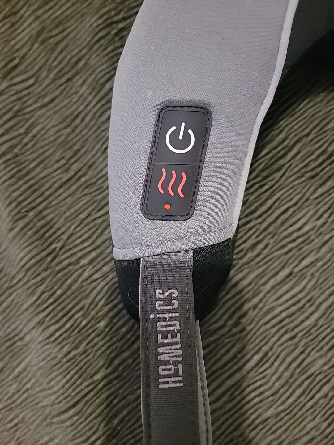 HoMedics Neck Shoulder Massager with Heat Model NMSQ-215BK-2 EUC