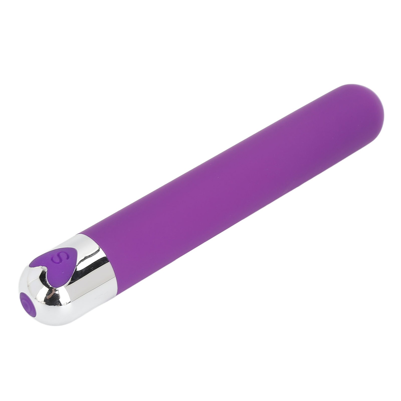 Handheld Massager Wand Rechargeable Reduce Relax Muscles Pain Deep Tissue Purple