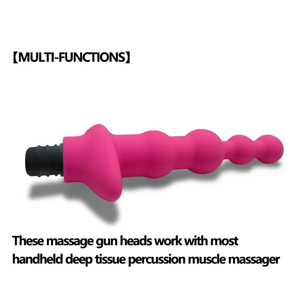 Fascia Gun Adapter Attachements Massage Head To Silicone for Women Men