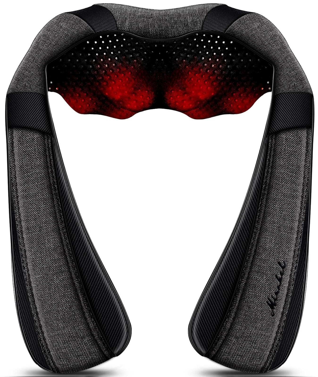 Mirakel Shiatsu Neck Back Massager with Heat for Pain Relief