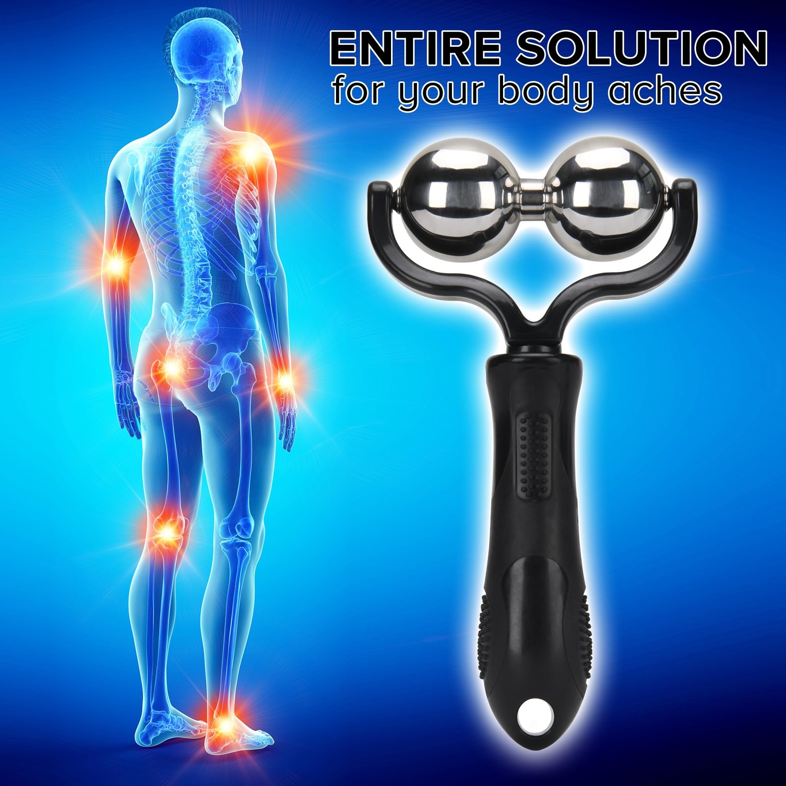 Massage Ball Roller– Ice Cold and Hot for Deep Tissue and Sore Muscle Relief …