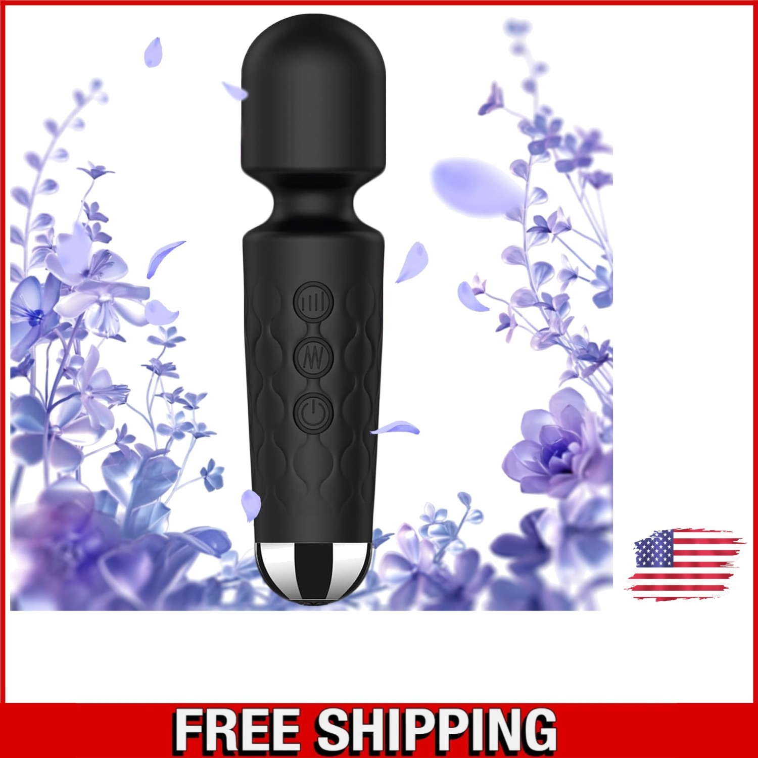 Versatile Mini Back Massager – Battery-Powered Wand for Targeted Relief Anywhere