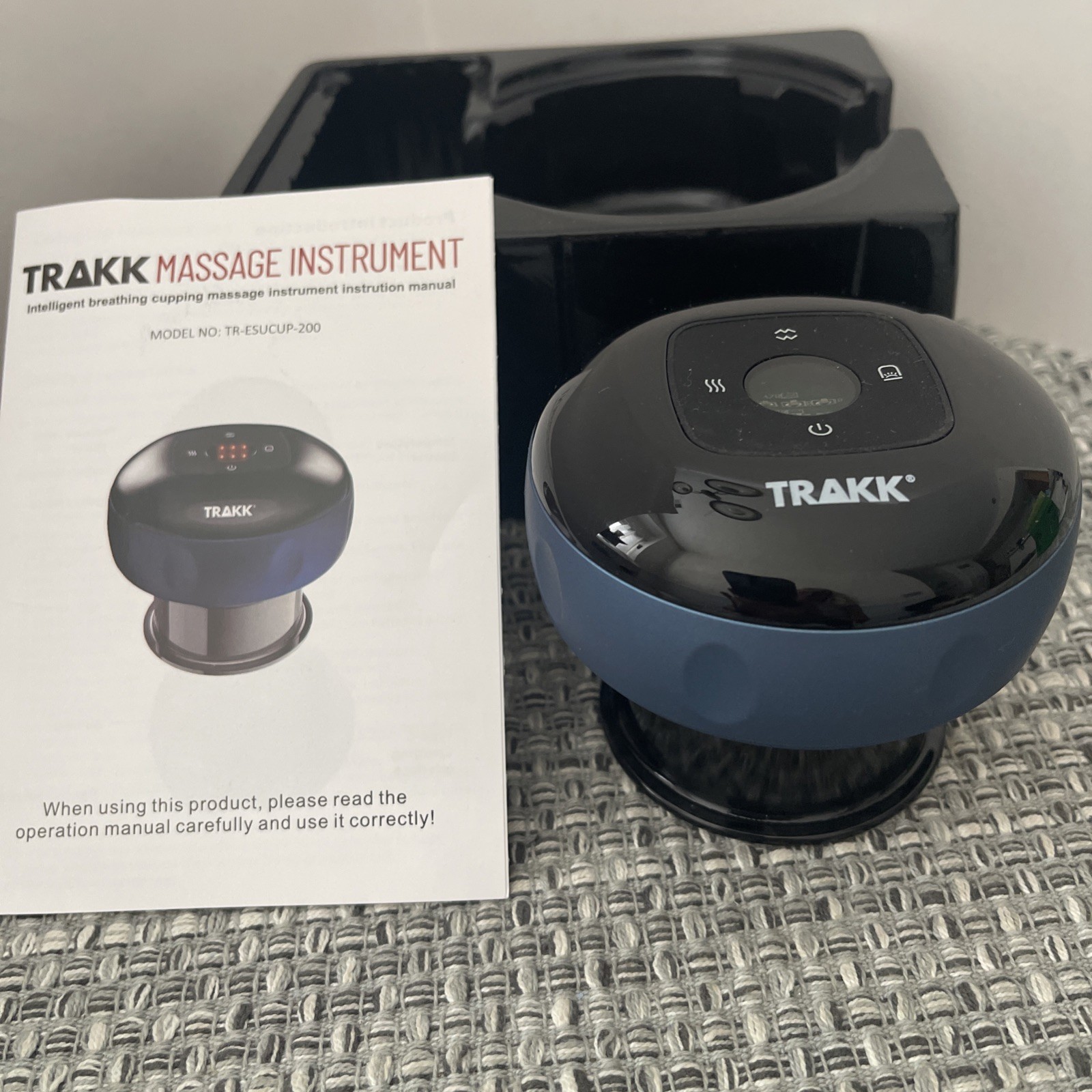 TRAKK Electric Massaging Cupping Therapy Device