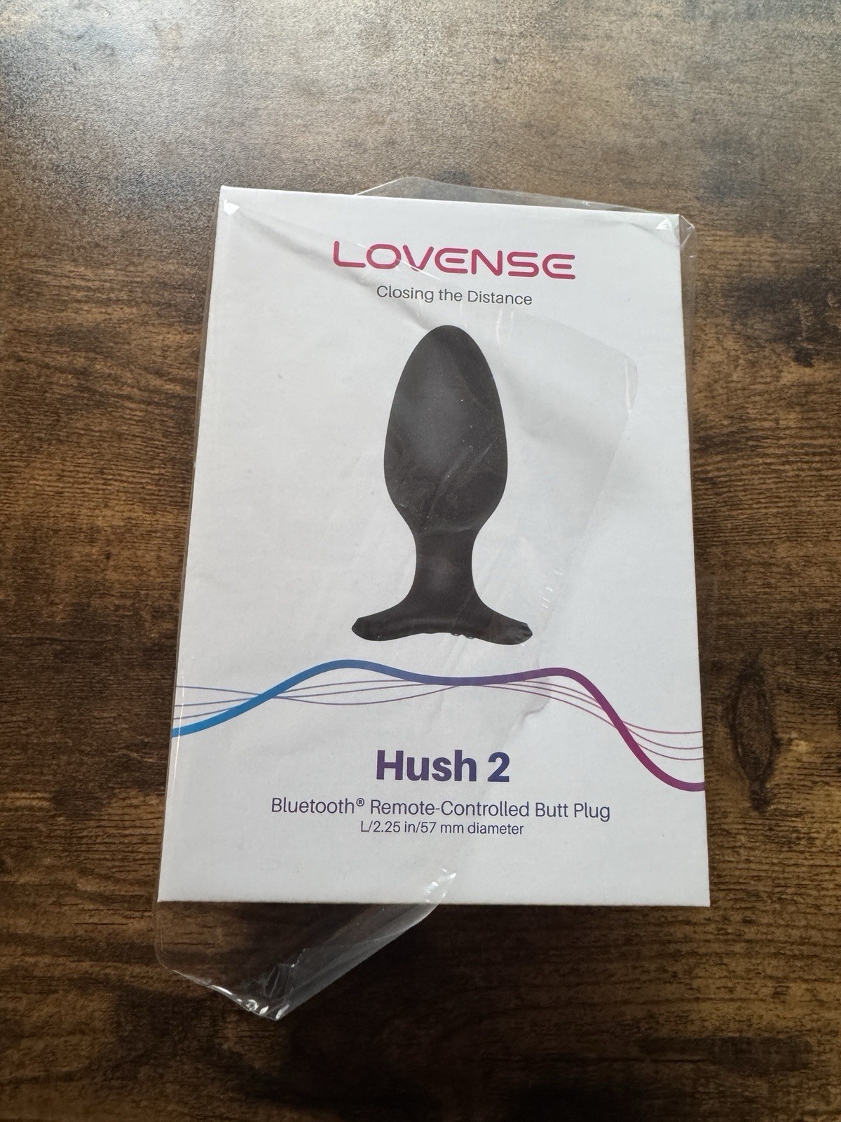 Lovense Hush 2 Large– Bluetooth Wearable Massager | Bluetooth NEW-OPEN BOX