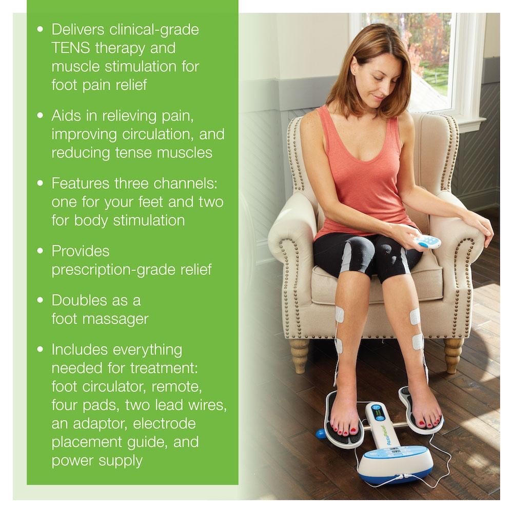 AccuRelief Ultimate Foot Circulator W/Remote