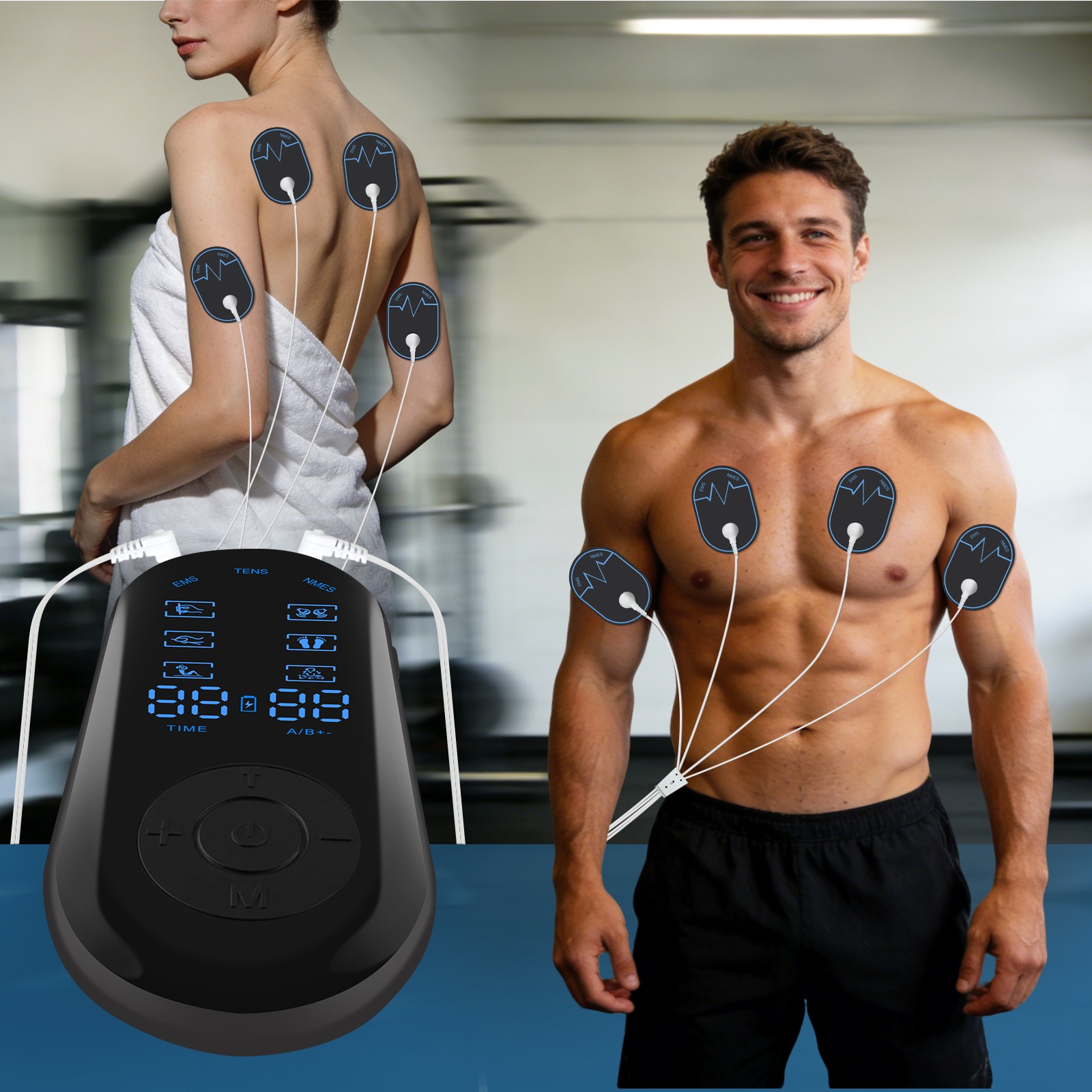 Back Neck Shoulder Arm Therapy Massager Muscle Pain Relief Relax Machine