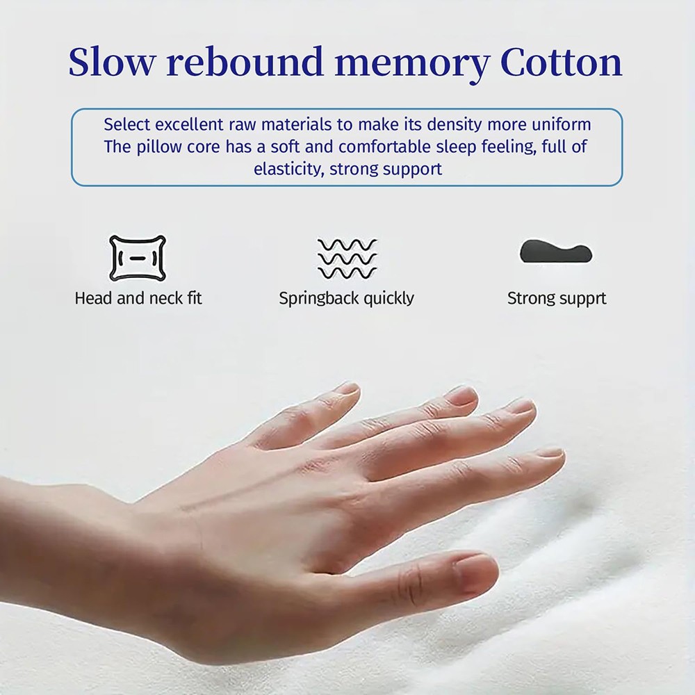 Cervical Pillow for Neck Pain Relief with 3 Heat Levels & 3 Vibration Modes New