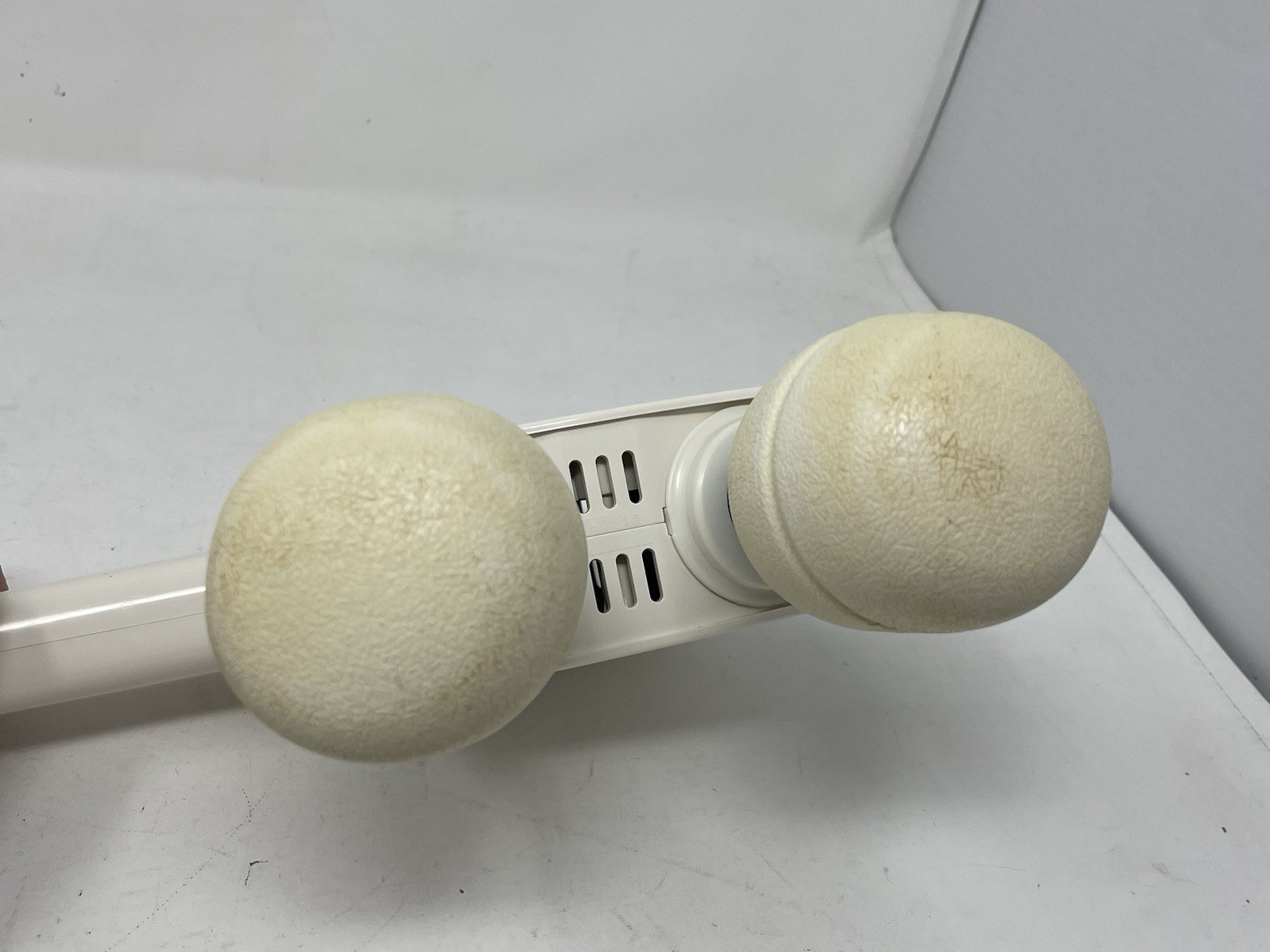READ Vintage Hitachi Dual Twin Heads 2 Speed Electric Massager HVT-350