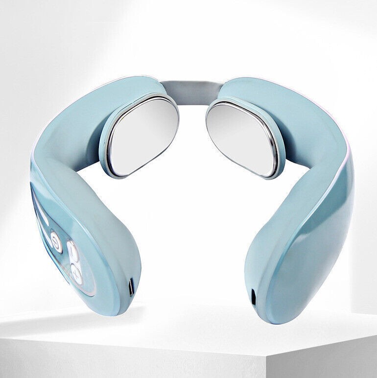 EMS Neck Acupoints Lymphvity Massage Device, Intelligent Neck Massage Xmas Gift
