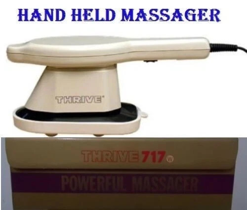 Physiotherapy Full Body Massager Hand Held Device Machine Thrve 717, 3 Change He