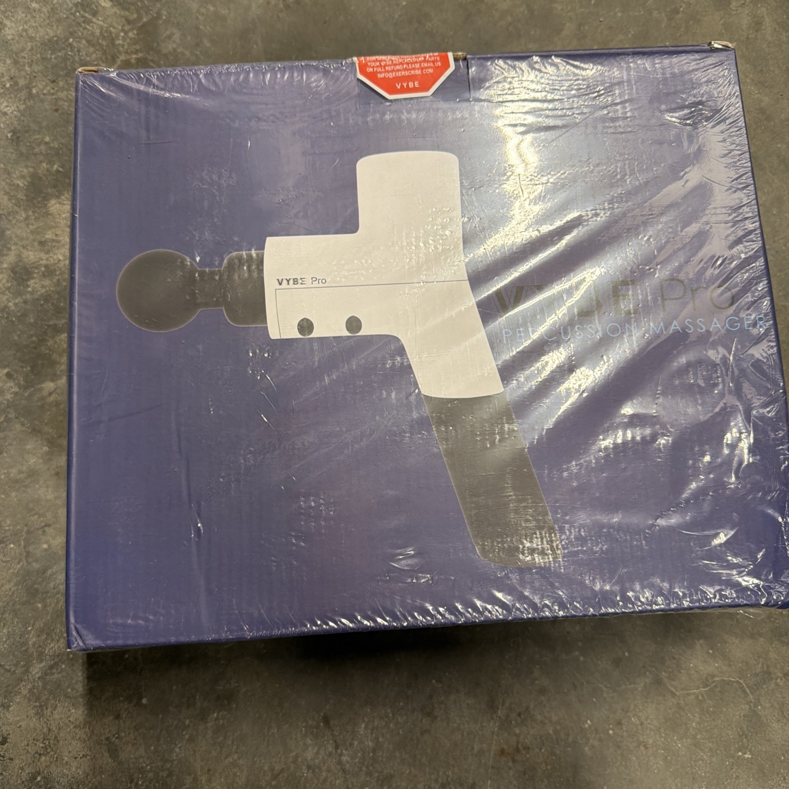 VYBE Pro Model- Premium Muscle Massage Gun – Handheld Massager – Sealed New