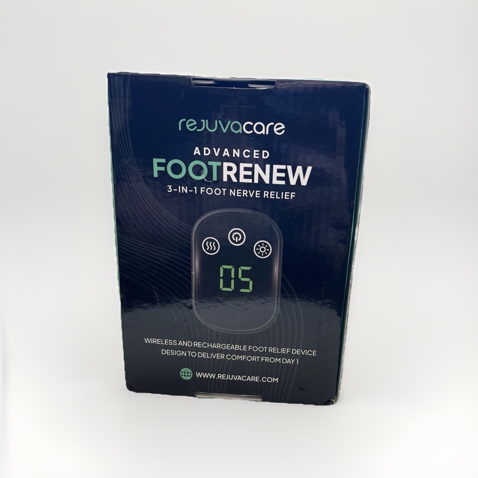 Rejuvacare Foot Renew 3-in-1 Nerve Relief Method +Ankle Massager 1ct
