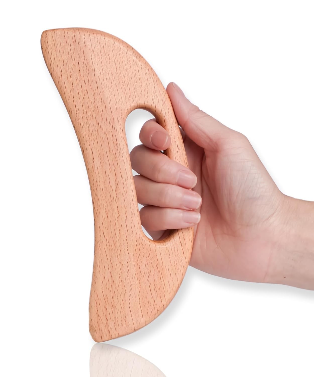 enttgo Body Gua Sha Tool Wooden Lymphatic Drainage Tool,Guasha Massage Tools for