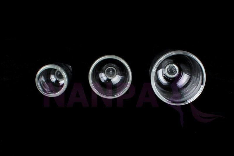 1 Set Vacuum Attachment Cupping Glass Cup For The Vacuum Breast Beauty Machine