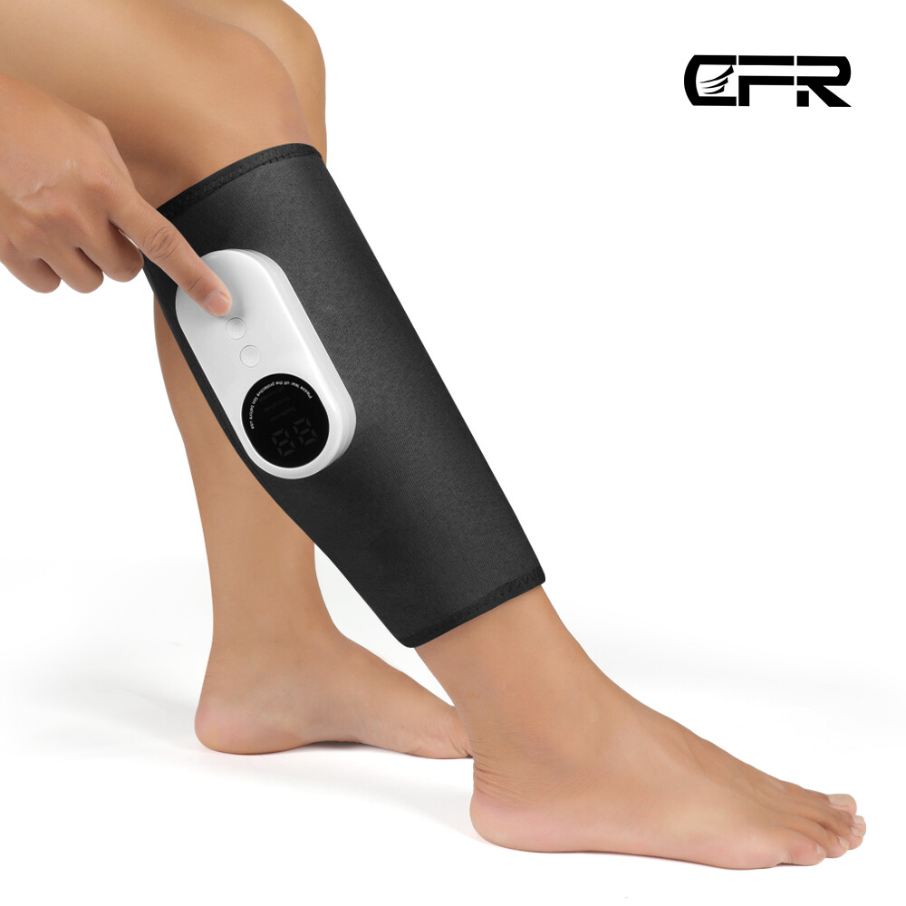 Leg Massager Cordless Calf Air Compression Heat 3 Modes Massager Pain Relief