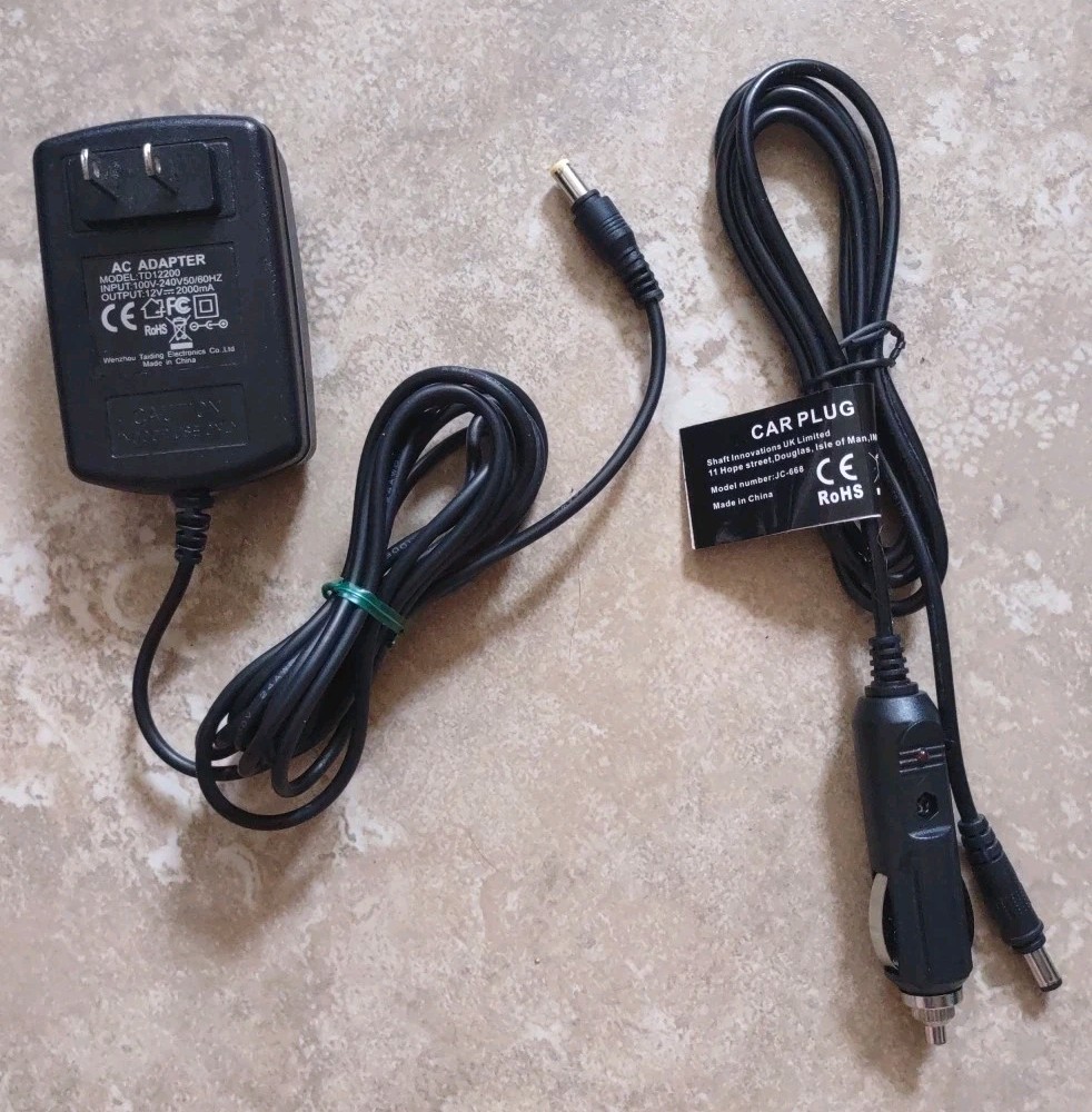 Amazing InvoSpa Shiatsu Neck & Back Massager w/Heat, AC & Car Power Cords JC-668