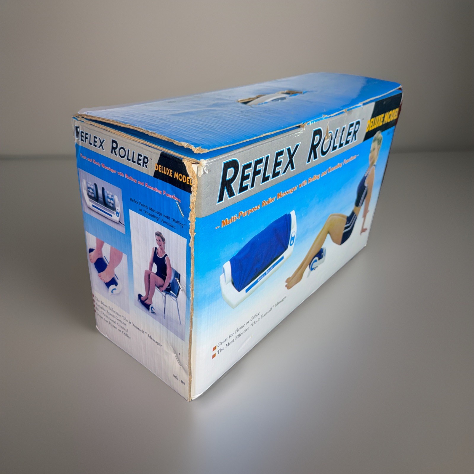 VTG Jaclean Reflex Roller Deluxe Model USJ-101 Shiatsu Kneading MultiPurpose New