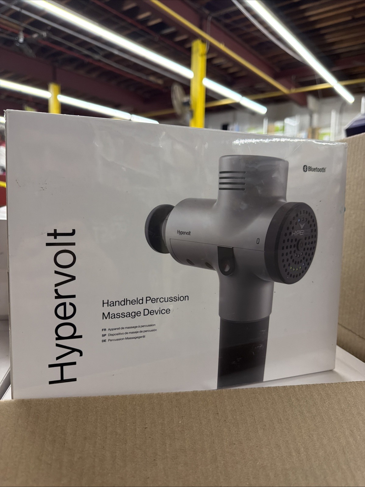 Hyperice Hypervolt Bluetooth Percussion Massage Device – Silver (53100 038-00)