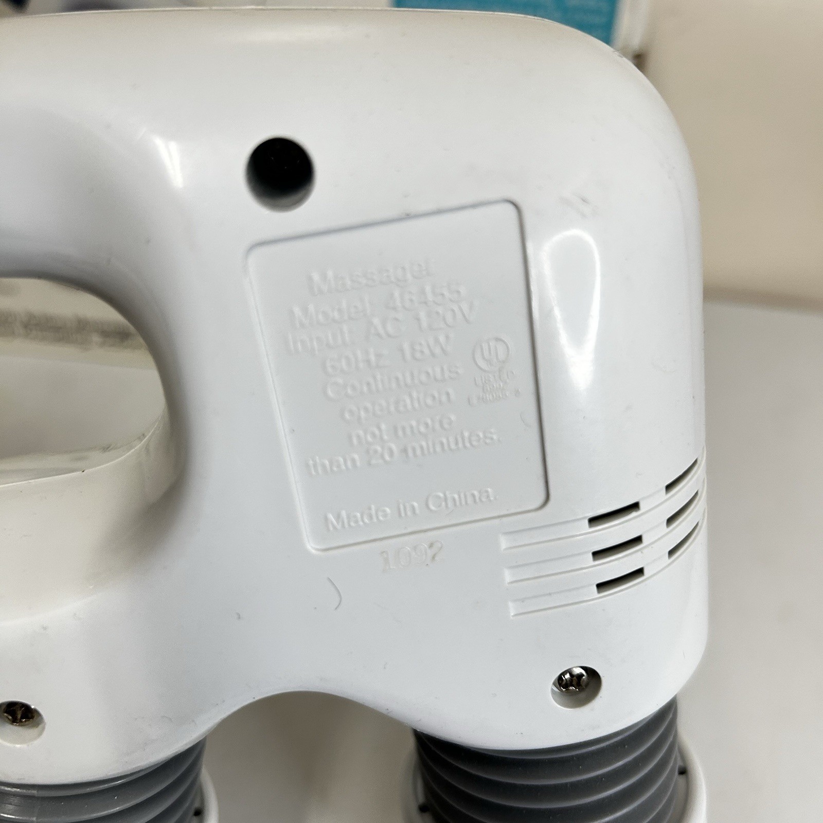Vtg Vitec Double Delight Massager Double Action 46455