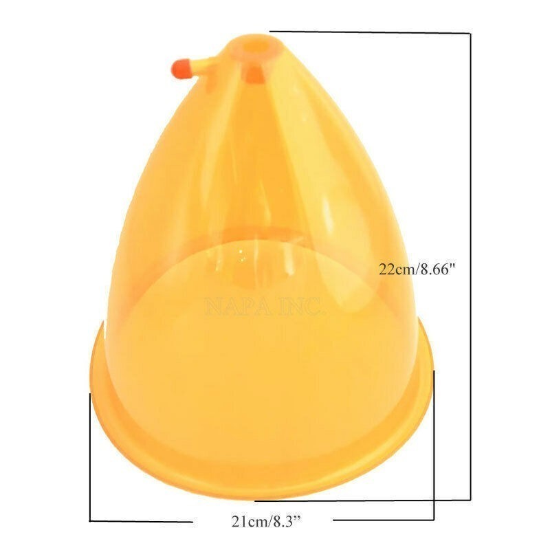 2PCS XXL 180ML Cups Breast Cups Butt Lift Cups For Vacuum Therapy Breast Machine