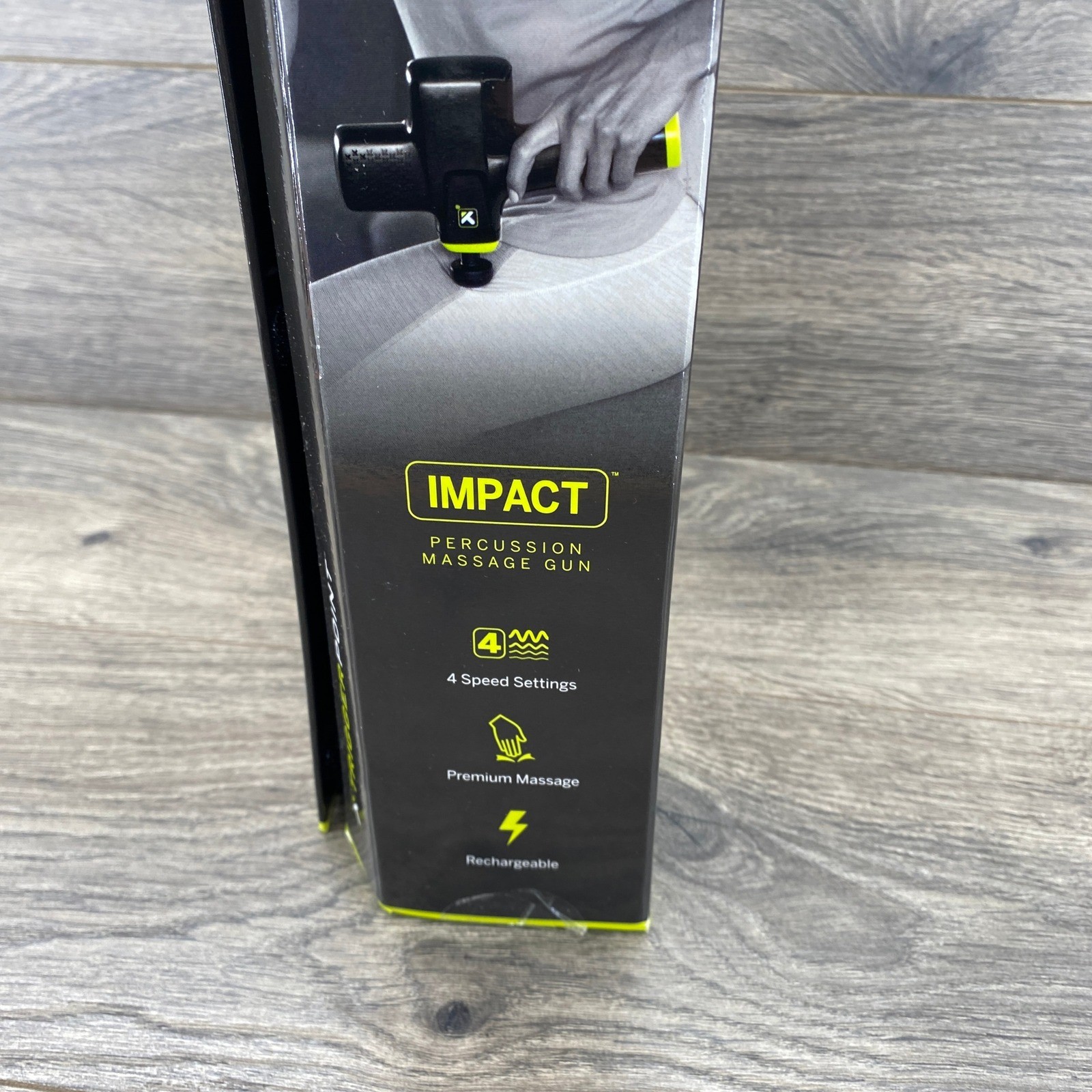 TriggerPoint IMPACT Percussion Massage Gun Unisex OS Black Lime Green 4-Speed