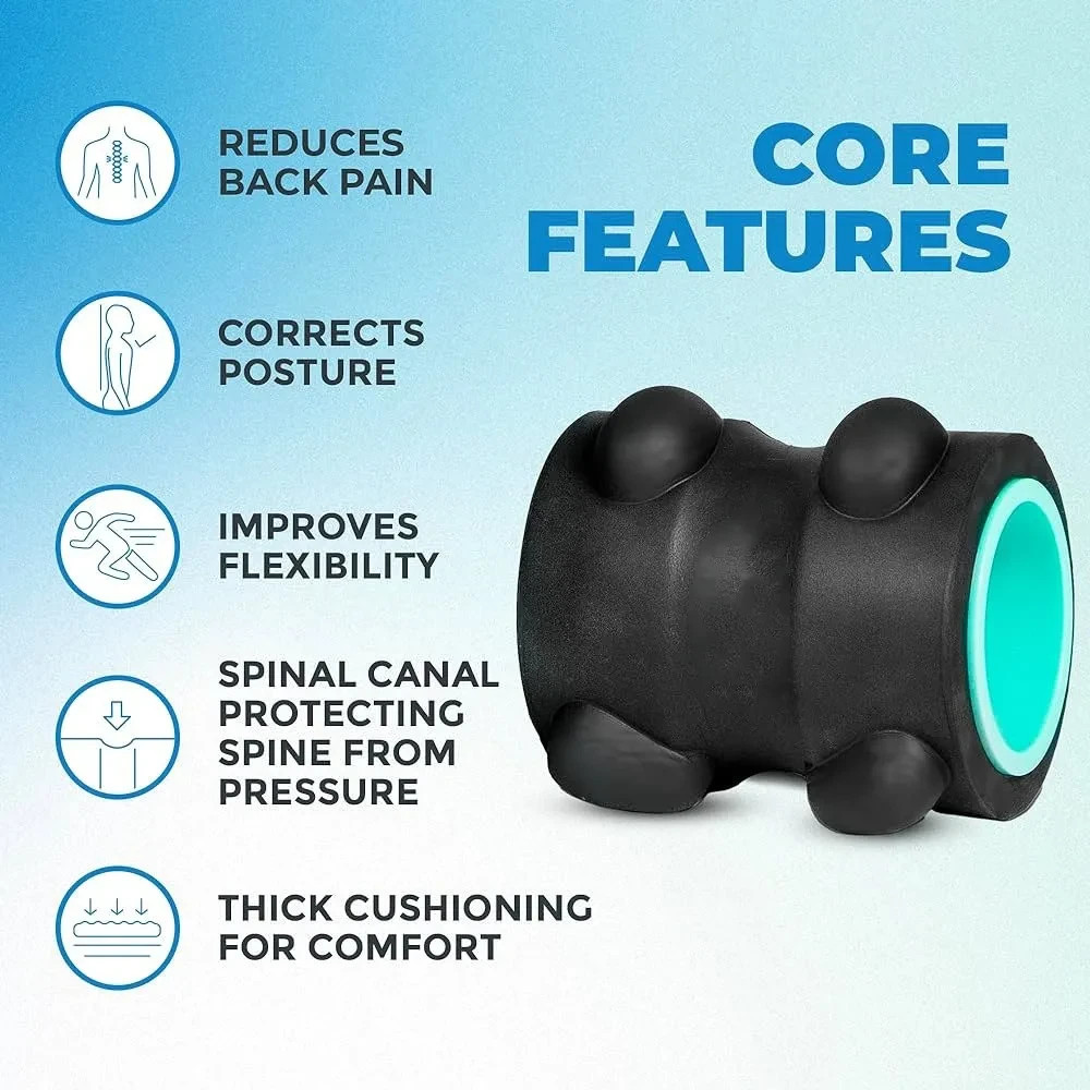 Neck Massager Trigger Point Pressure Tool Cervical Relaxer Spine Support