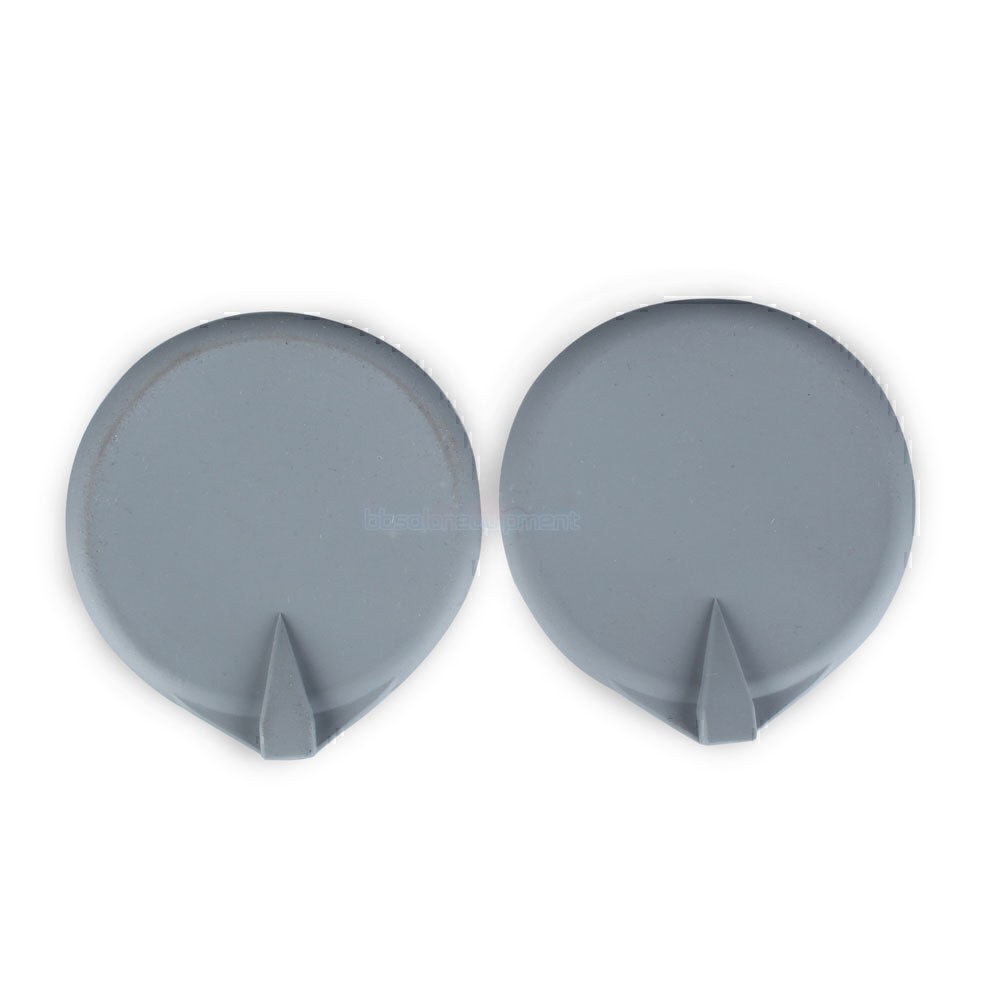 4PCS 9.5cm Rubber Reusable Electrode Pads Attachment For Microcurrent Machine