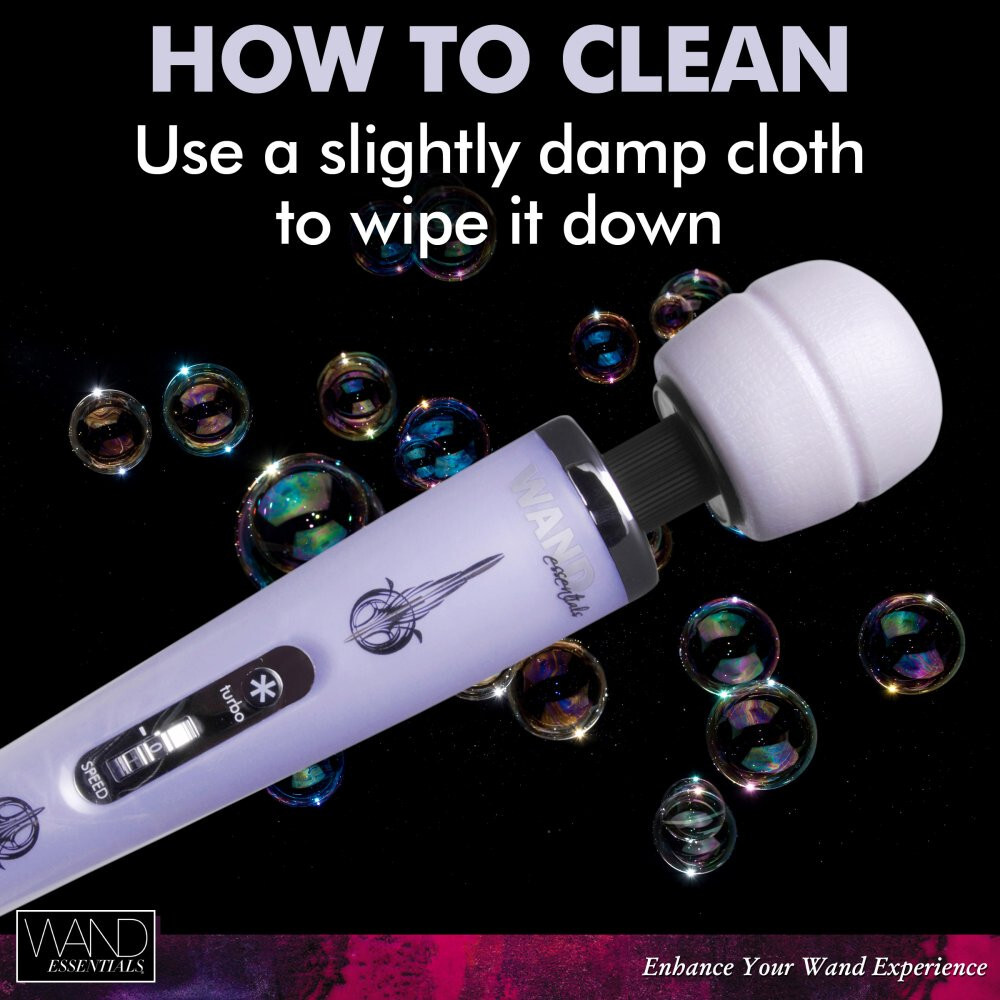 Wand Essentials 8 Speed Turbo Pearl Full Body Massager – 110V