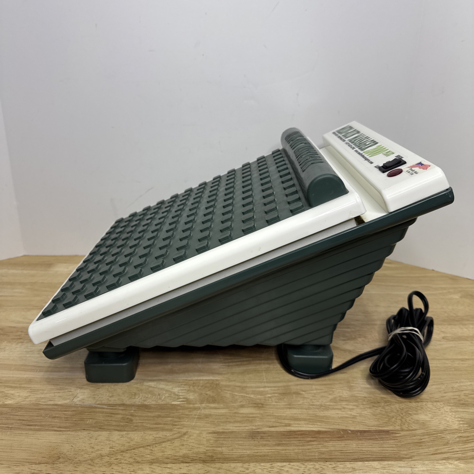Medi-Rub Massager 2000 Plus 2-speeds MR-3F Vibrating Foot Reflex Tested Works