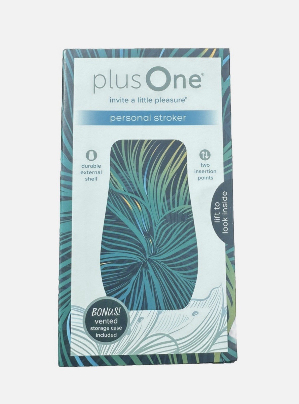 Plus One Personal Stroker WITH Vented Storage Case Included «BRAND NEW»