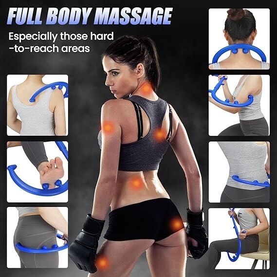 Herramienta de masaje de punto gatillo, masajeador de hombro, cuello y espalda.