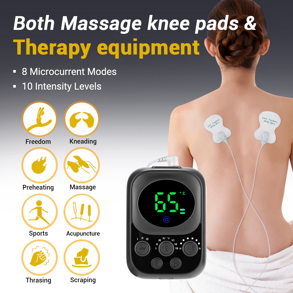 APP Control Electric Heating Vibration Massager For Shoulder Knee Pain Relief
