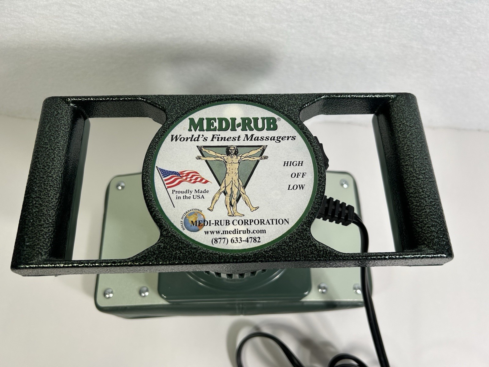 Medi-Rub Medirub Electric 2-Speed Massager Full Body Massager – C1