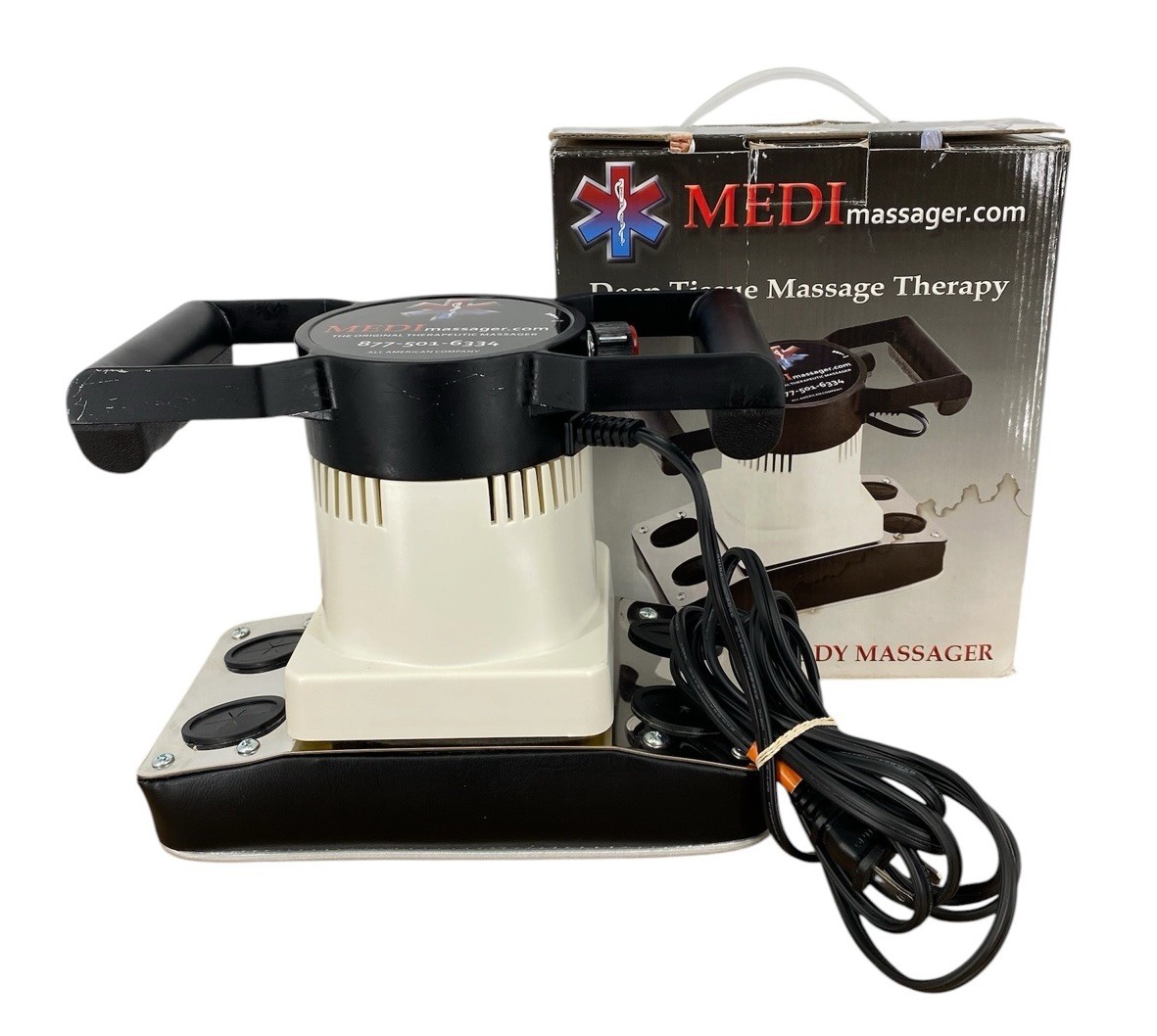 MEDI Massager MMB04 MediMassager Body Deep Tissue Therapy Chiropractic (Tested)