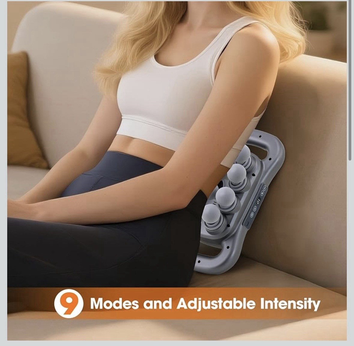 GAXEZO 16 Head Massage Gun Set, Deep Tissue Percussion Massager, 2600mAh Elec…