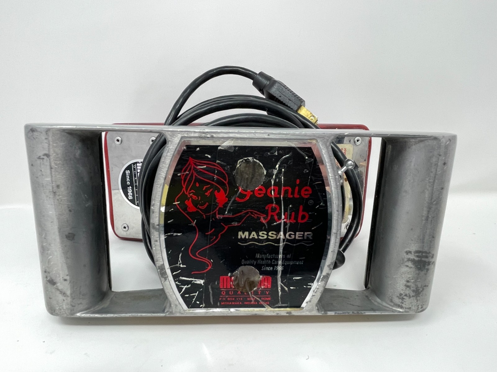 Jeanie Rub Massager Model M69-315A 3200RPM Tested & Working Vintage