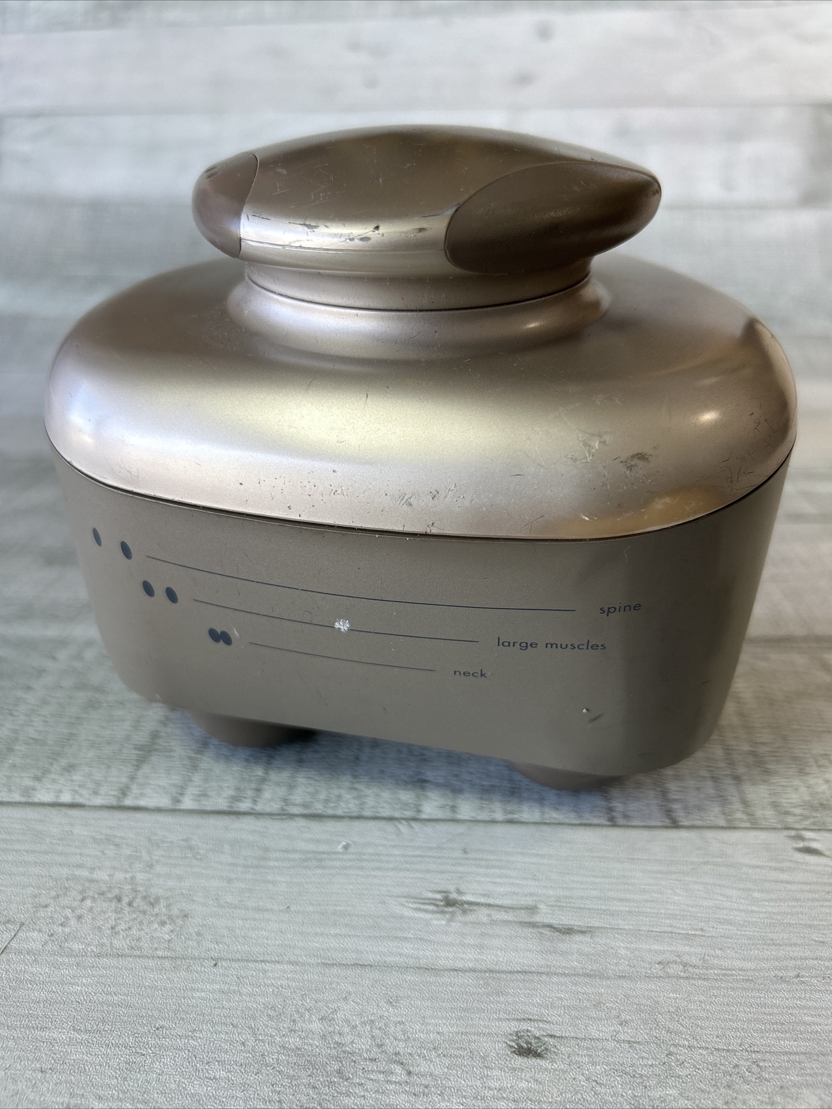 Brookstone 15 Speed Professional Percussion Massager 235333 Programmable TESTED