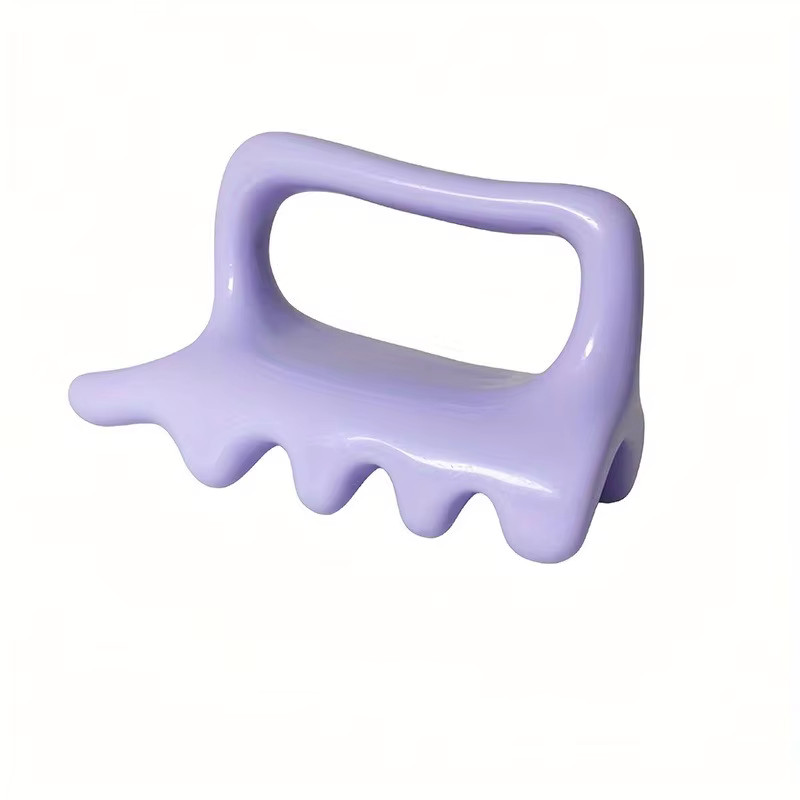 facial Massager and body of hand, Massager of resin for neck, shoulders and b…