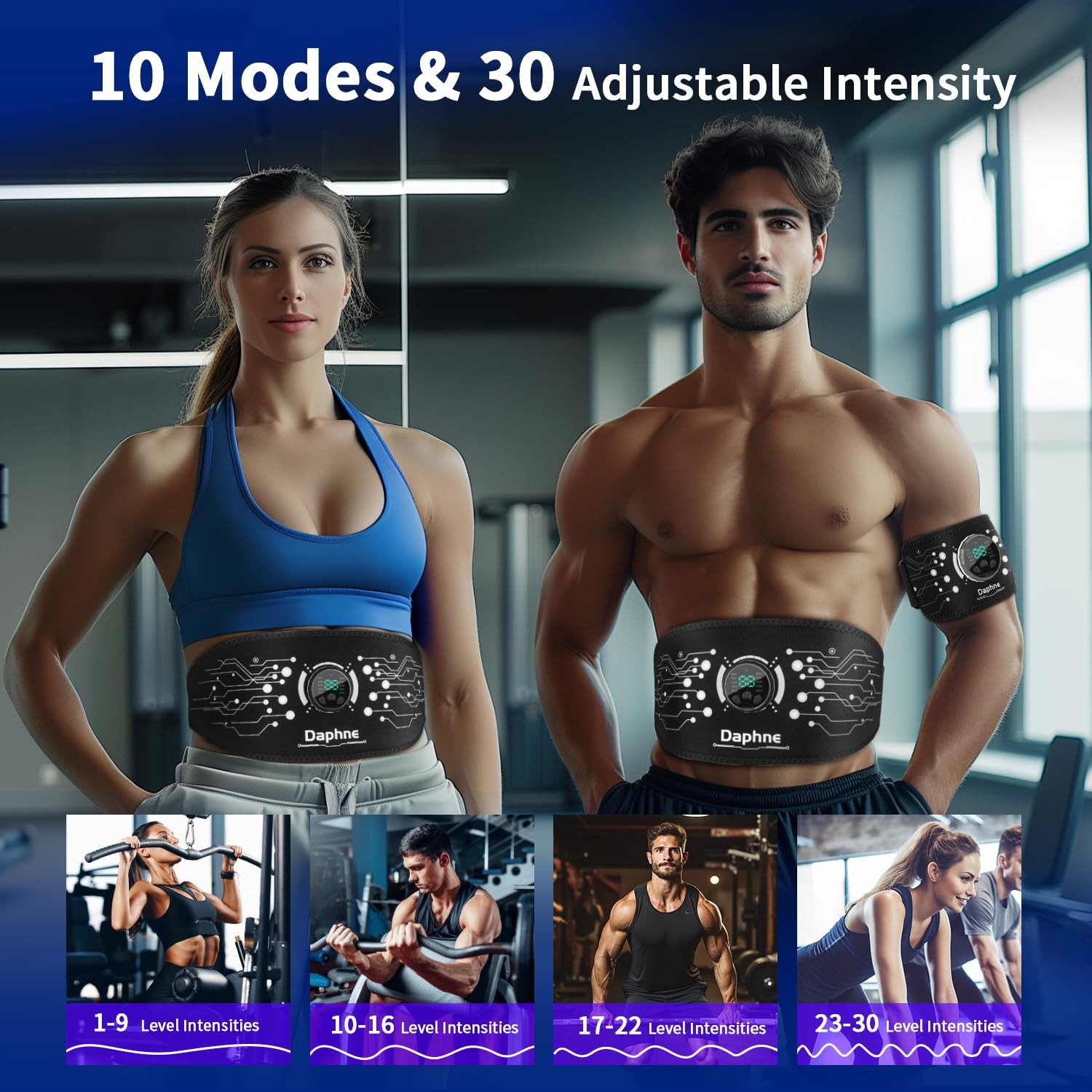 ABS Stimulator, Effective Muscle Stimulator for Abdomen, Ab Stimulator Muscle…