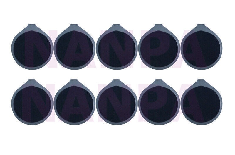 10PCS 6.5cm Replace Reusable Rubber Electrode Pads For Microcurrent Body Machine
