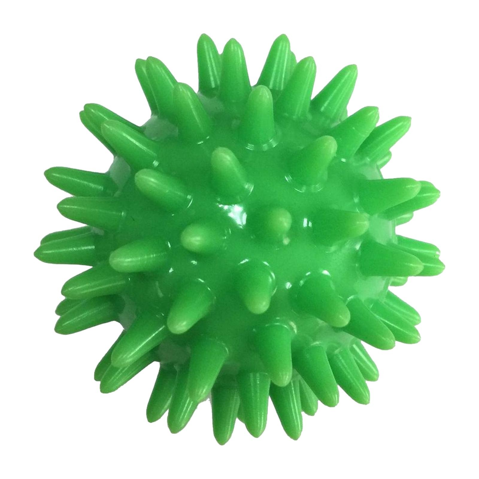 Spiky Massage Ball Pocket Size Travel Exercise Ball for Neck Hand Palms Back