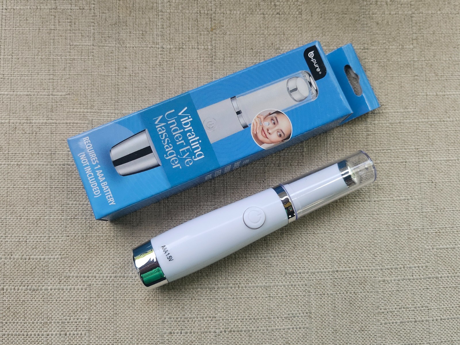 Vibrating Under Eye Massager Handheld Beauty Tools ReducePuffiness Dark Circle