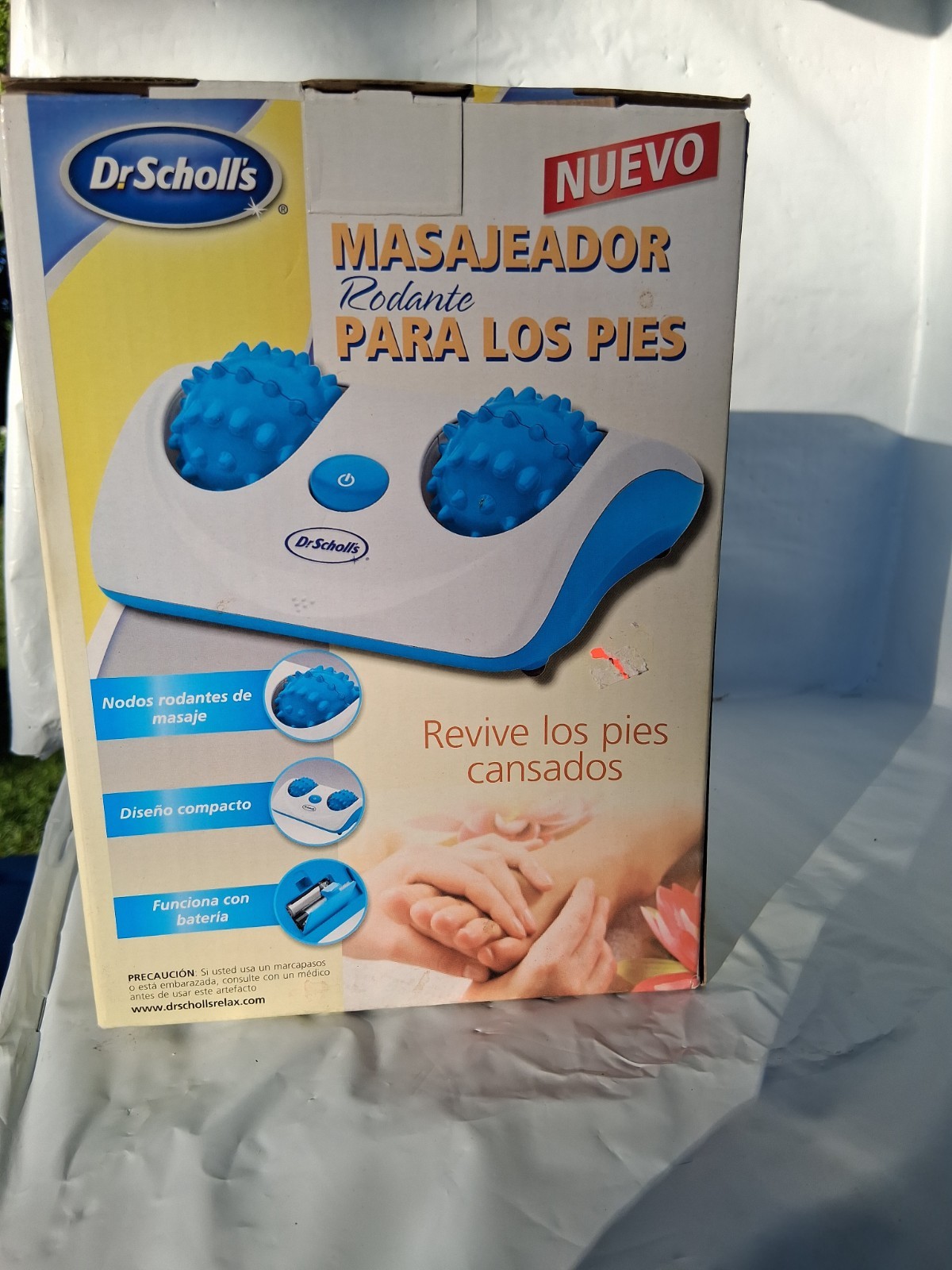 Dr. Scholl’s Rolling Foot Massager, Relax & Renew –