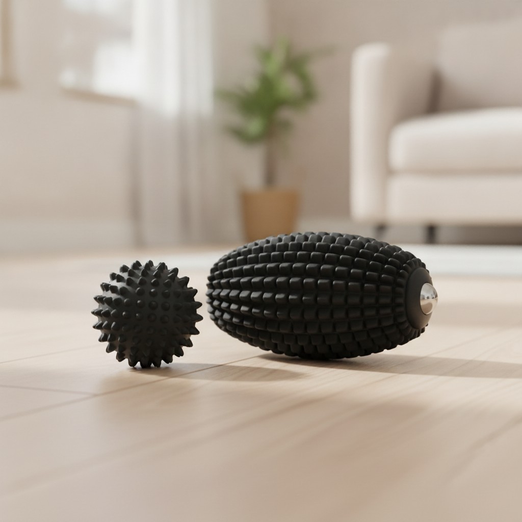 Elegant Vibrating Massage Ball Roller for Muscle Relief – 3 Speeds, Rechargeable