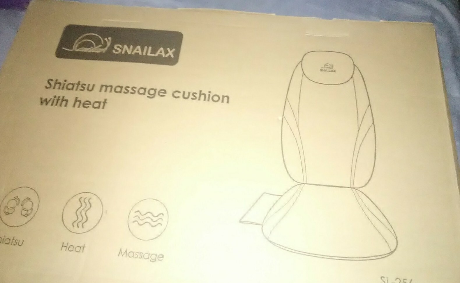 Shiatsu Back Massagers Massage Cushion With Heat Chair Pad Kneading For Home Use