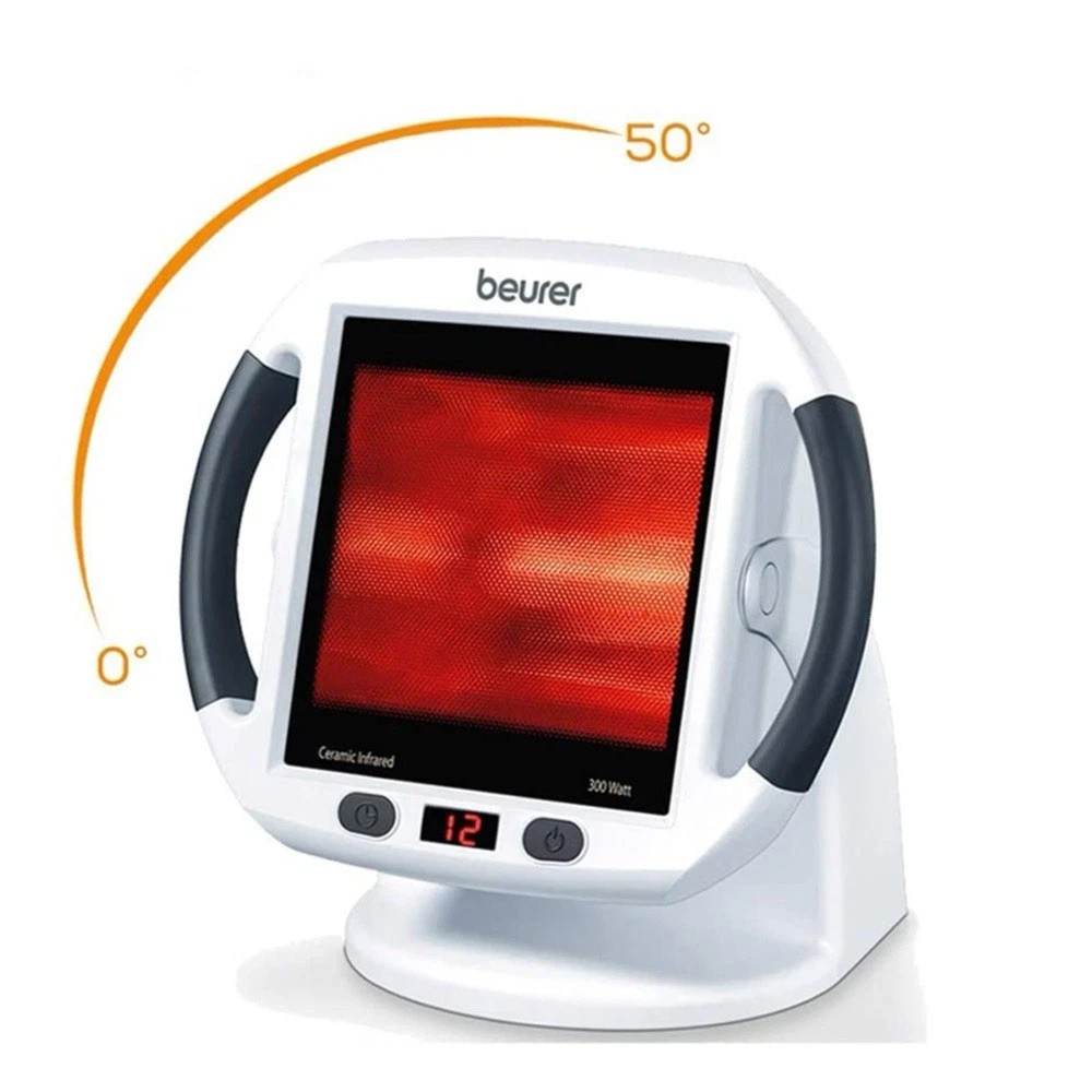 Beurer IL50 300W InfraRed Radiator Heat Lamp With Timer IL51 goggles