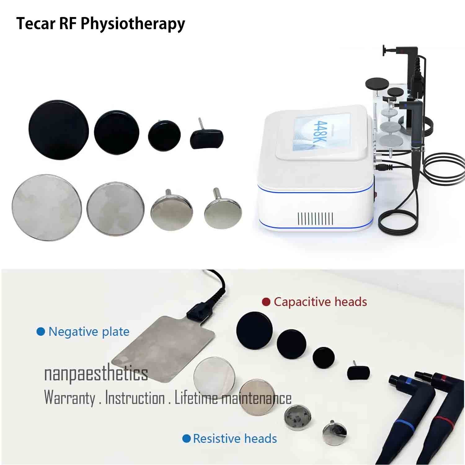 Tecar Therapy Machine RET CET Pain Relief Body Shaping Skin Lifting Tightening