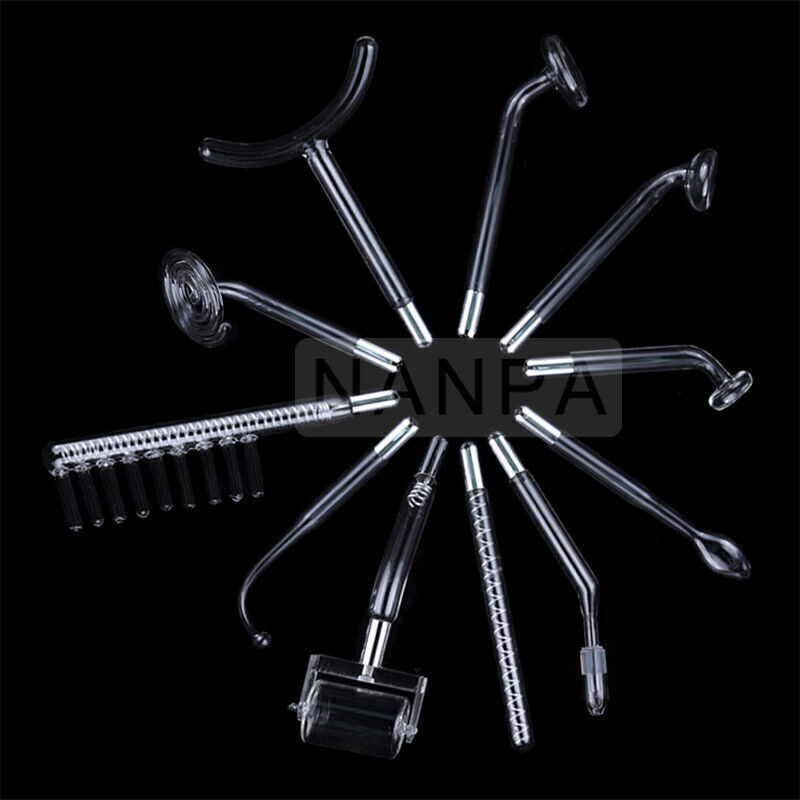 High Frequency Electrode Replace Wand Violet / Orange Light Ray Facial Skin Care
