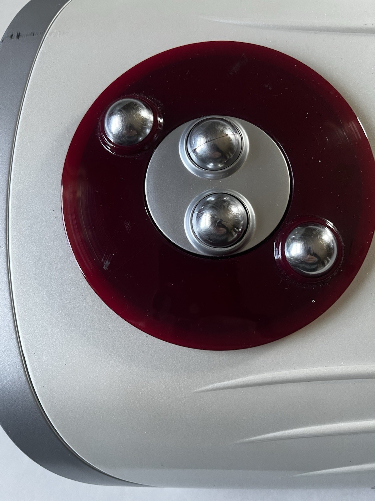 Homedics FM-S White Red Rotating Massage Mechanism Shiatsu Foot Massager Tested